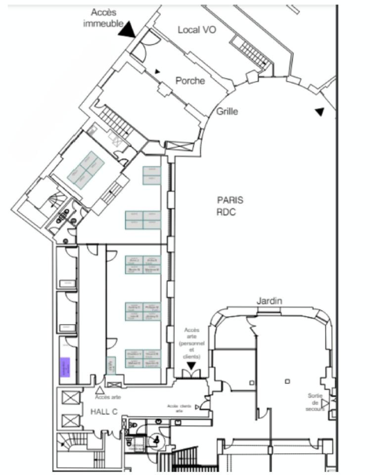 Bureau Paris 717m² Location bureau Paris OLBUR2529386 3